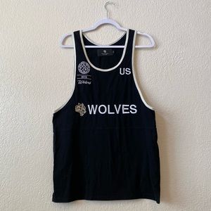 DARC SPORT Wolves Club Classic Black Tank Top